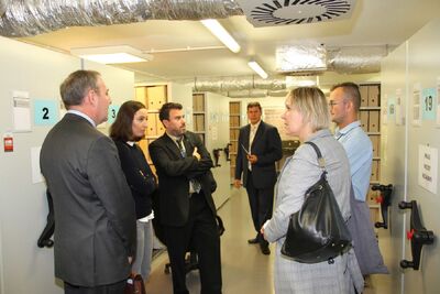 Przedstawiciele Archiwum Historii Wojskowości w Wiedniu z wizytą w Archiwum IPN – Warszawa, 9 września 2019