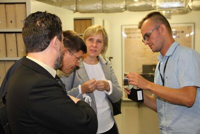 Przedstawiciele Archiwum Historii Wojskowości w Wiedniu z wizytą w Archiwum IPN – Warszawa, 9 września 2019