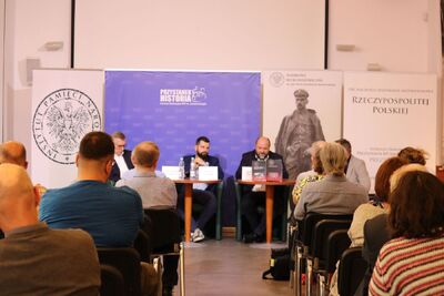 Promocja książki „Normatywy Wojskowej Służby Wewnętrznej (1957–1990)” – Warszawa, 10 września 2019. Fot. Aleksandra Wierzchowska (IPN)