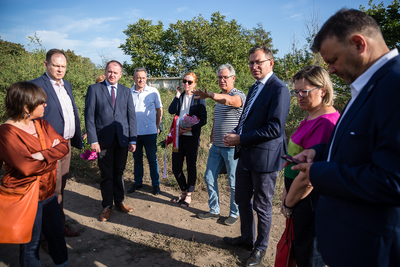 Składanie kwiatów w miejscach pamięci – Odessa, 10 września 2019