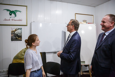 Spotkanie z przedstawicielami Narodowo-Kulturalnego Stowarzyszenia Polaków Polska Nuta – Odessa, 10 września 2019