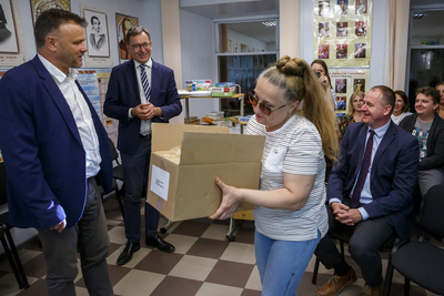 Spotkanie z przedstawicielami Narodowo-Kulturalnego Stowarzyszenia Polaków Polska Nuta – Odessa, 10 września 2019