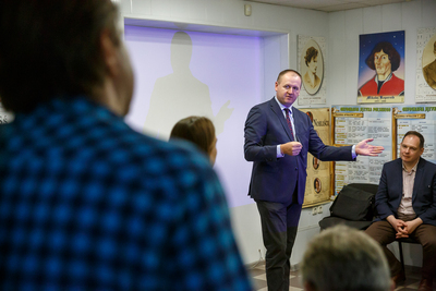 Spotkanie z przedstawicielami Narodowo-Kulturalnego Stowarzyszenia Polaków Polska Nuta – Odessa, 10 września 2019