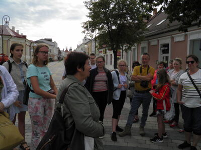 Zwiedzanie zabytków Pińska, 10 września 2019 r. Fot. IPN