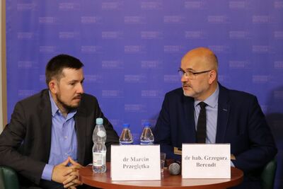 Prezentacja reprintu „Sonderfahndungsbuch Polen. Specjalna księga gończa dla Polski” – Warszawa, 11 września 2019. Fot. Aleksandra Wierzchowska (IPN)