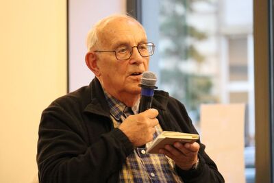 Prezentacja reprintu „Sonderfahndungsbuch Polen. Specjalna księga gończa dla Polski” – Warszawa, 11 września 2019. Fot. Aleksandra Wierzchowska (IPN)