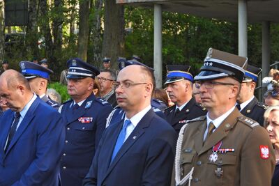 Uroczystość upamiętniająca ofiary egzekucji w Puszczy Kampinoskiej – Palmiry, 14 września 2019. Fot. Mateusz Niegowski (IPN)