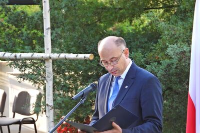 Uroczystość upamiętniająca ofiary egzekucji w Puszczy Kampinoskiej – Palmiry, 14 września 2019. Fot. Mateusz Niegowski (IPN)