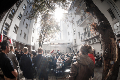 Uroczysta Msza Święta w intencji Powstańców Warszawskich i ludności cywilnej – Warszawa, 15 września 2019. Fot. Sławek Kasper (IPN)