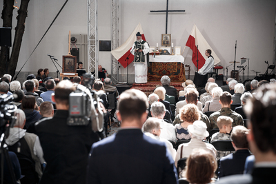 Uroczysta Msza Święta w intencji Powstańców Warszawskich i ludności cywilnej – Warszawa, 15 września 2019. Fot. Sławek Kasper (IPN)