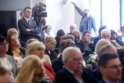 Prezentacja materiałów edukacyjnych IPN na temat II wojny światowej na rok szkolny 2019/2020 - Warszawa, 17 września 2019 r. Fot. Sławek Kasper (IPN)