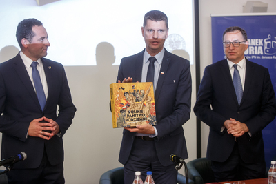 Prezentacja materiałów edukacyjnych IPN na temat II wojny światowej na rok szkolny 2019/2020 - Warszawa, 17 września 2019 r. Fot. Sławek Kasper (IPN)