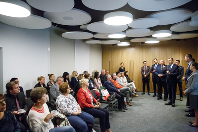 Prezentacja materiałów edukacyjnych IPN na temat II wojny światowej na rok szkolny 2019/2020 - Warszawa, 17 września 2019 r. Fot. Sławek Kasper (IPN)