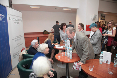 Prezentacja książki Anny Herbich „Dziewczyny Sprawiedliwe” – Warszawa, 16 września 2019. Fot. Piotr Życieński (IPN)