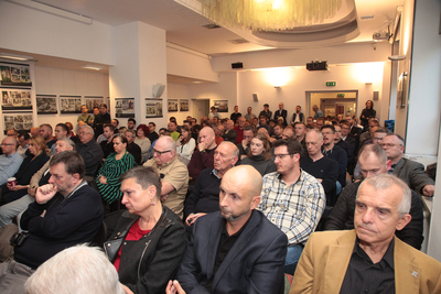 O skutkach II wojny światowej dla Polski mówił dr Jacek Bartosiak. Fot. Piotr Życieński (IPN)