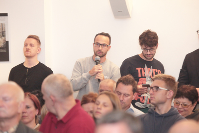 O skutkach II wojny światowej dla Polski mówił dr Jacek Bartosiak. Fot. Piotr Życieński (IPN)