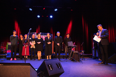 Premiera płyty „Dziesięć kroków – Memoriał warszawski 1944” w hołdzie ludności cywilnej Warszawy – Warszawa, 23 września 2019. Fot. Piotr Życieński (IPN)