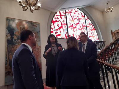 Przedstawiciele Instytutu Pamięci Narodowej z wizytą w Gruzji – 23–25 września 2019