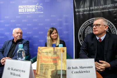 Promocja książki Katarzyny Wilczok „Radykałowie »Solidarności«. Kierownictwo MKZ Katowice w sporze o program i taktykę działania NSZZ »Solidarność« w latach 1980–1981, 25 września 2019. Fot. Sławek Kasper (IPN)