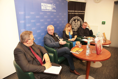 Promocja książki Katarzyny Wilczok „Radykałowie »Solidarności«. Kierownictwo MKZ Katowice w sporze o program i taktykę działania NSZZ »Solidarność« w latach 1980–1981, 25 września 2019. Fot. Piotr Życieński (IPN)