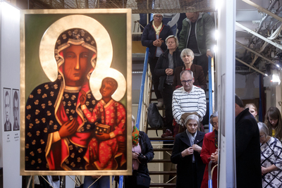 Msza św. w 66. rocznicę aresztowania abp. Antoniego Baraniaka – Warszawa, 26 września 2019. Fot. Sławek Kasper (IPN)