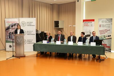 Konferencja naukowa „Fort III Pomiechówek – przywracanie pamięci o ofiarach niemieckiego terroru" – Pomiechówek 28 września 2019. Fot. Marlena Dziedzic-Nawrocka