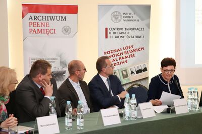 Konferencja naukowa „Fort III Pomiechówek – przywracanie pamięci o ofiarach niemieckiego terroru" – Pomiechówek 28 września 2019. Fot. Marlena Dziedzic-Nawrocka