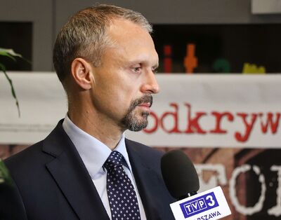 Konferencja naukowa „Fort III Pomiechówek – przywracanie pamięci o ofiarach niemieckiego terroru" – Pomiechówek 28 września 2019. Fot. Marlena Dziedzic-Nawrocka