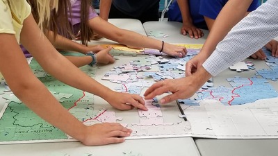 Praca z puzzlami w Manchester