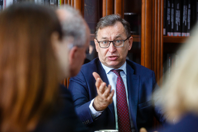 Prezes IPN dr Jarosław Szarek – 1 października 2019. Fot. Sławek Kasper (IPN)