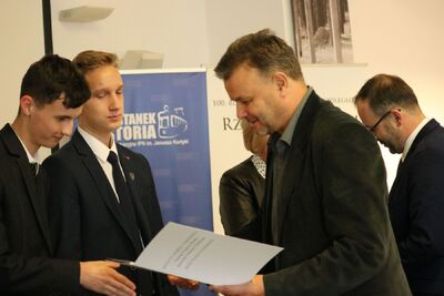 „W służbie historii”. Wielki Finał konkursu dla klas mundurowych – 1 października 2019. Fot. Aleksandra Wierzchowska (IPN)