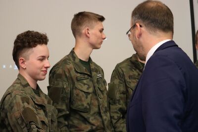 „W służbie historii”. Wielki Finał konkursu dla klas mundurowych – 1 października 2019. Fot. Aleksandra Wierzchowska (IPN)