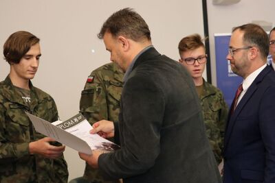 „W służbie historii”. Wielki Finał konkursu dla klas mundurowych – 1 października 2019. Fot. Aleksandra Wierzchowska (IPN)