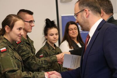 „W służbie historii”. Wielki Finał konkursu dla klas mundurowych – 1 października 2019. Fot. Aleksandra Wierzchowska (IPN)