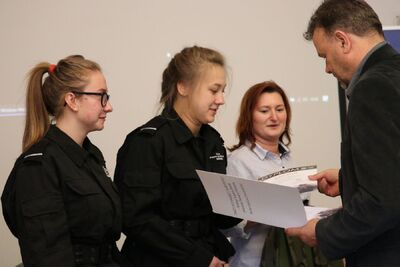 „W służbie historii”. Wielki Finał konkursu dla klas mundurowych – 1 października 2019. Fot. Aleksandra Wierzchowska (IPN)