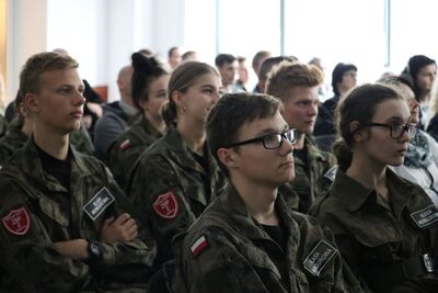 „W służbie historii”. Wielki Finał konkursu dla klas mundurowych – 1 października 2019. Fot. Aleksandra Wierzchowska (IPN)