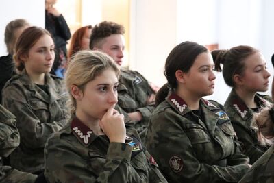 „W służbie historii”. Wielki Finał konkursu dla klas mundurowych – 1 października 2019. Fot. Aleksandra Wierzchowska (IPN)