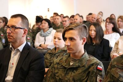 „W służbie historii”. Wielki Finał konkursu dla klas mundurowych – 1 października 2019. Fot. Aleksandra Wierzchowska (IPN)