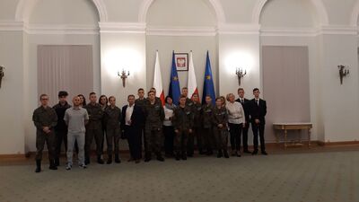 Zwiedzanie Pałacu Prezydenckiego – 1 października 2019. Fot. Aneta Mintzberg (IPN)