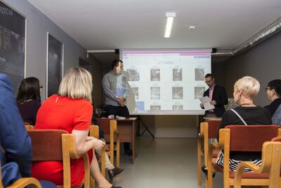 Delegacja Związku Sokolstwa Polskiego w Ameryce z wizytą w Archiwum IPN – 2 października 2019