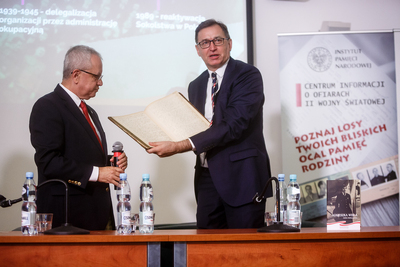 Nieznane dokumenty w zbiorach Archiwum IPN – konferencja prasowa o współpracy zagranicznej IPN w zakresie gromadzenia dokumentów, 2 października 2019. Fot. Sławek Kasper (IPN)