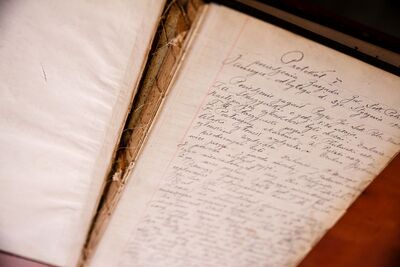 Nieznane dokumenty w zbiorach Archiwum IPN – konferencja prasowa o współpracy zagranicznej IPN w zakresie gromadzenia dokumentów, 2 października 2019. Fot. Sławek Kasper (IPN)