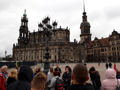 Pierwszy dzień wyjazdu edukacyjnego laureatów konkursu „Żołnierze w służbie historii” – Drezno, 2 października 2019. Fot. Mateusz Marek (IPN)