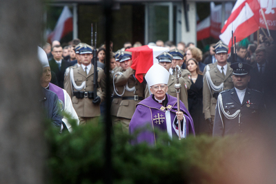 Ostatnie pożegnanie Kornela Morawieckiego – Warszawa, 5 października 2019. Fot. Sławek Kasper (IPN)