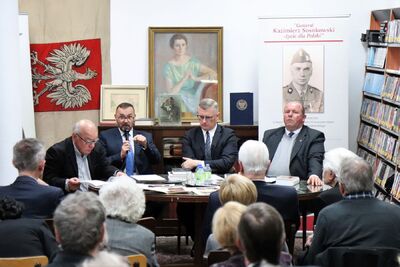 Konferencja naukowa poświęcona gen. Kazimierzowi Sosnkowskiemu – Montreal, 5 października 2019. Fot. BUWiM IPN