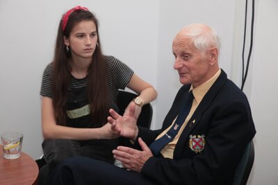 Warsztaty filmowe dla laureatów konkursu „Niezwyciężeni 1918. Ofiary totalitaryzmów” – 3–7 października 1019. Fot. Piotr Życieński (IPN)