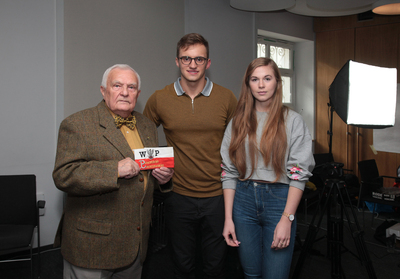 Warsztaty filmowe dla laureatów konkursu „Niezwyciężeni 1918. Ofiary totalitaryzmów” – 3–7 października 1019. Fot. Piotr Życieński (IPN)