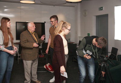 Warsztaty filmowe dla laureatów konkursu „Niezwyciężeni 1918. Ofiary totalitaryzmów” – 3–7 października 1019. Fot. Piotr Życieński (IPN)