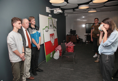 Warsztaty filmowe dla laureatów konkursu „Niezwyciężeni 1918. Ofiary totalitaryzmów” – 3–7 października 1019. Fot. Piotr Życieński (IPN)