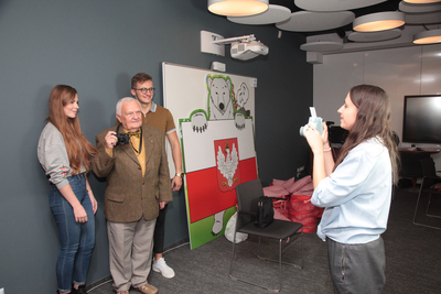 Warsztaty filmowe dla laureatów konkursu „Niezwyciężeni 1918. Ofiary totalitaryzmów” – 3–7 października 1019. Fot. Piotr Życieński (IPN)